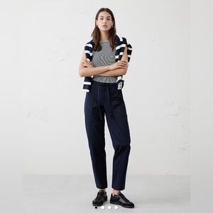 Banana Republic factory navy tapered chino pants size small